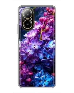 Чехол для Realme C67 с картинкой «Сиреневый цвет»