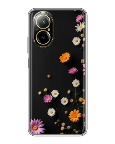 Чехол для Realme C67 с картинкой «Цветочная композиция»