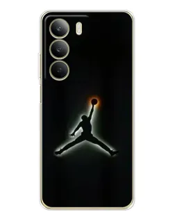 Чохол для Realme C71 з картинкою «Jordan Gradient Logo»