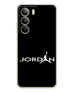 Чохол для Realme C71 з картинкою «Jordan White Logo»