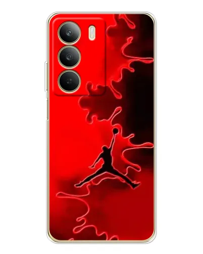 Чохол для Realme C71 з картинкою «Jordan Red Smoke» Чохол для Realme C71 з картинкою «Jordan Red Smoke»