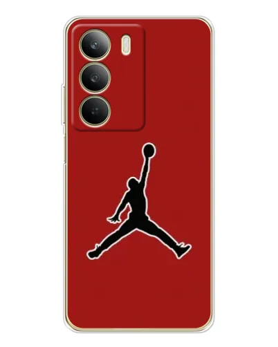 Чохол для Realme C71 з картинкою «Jordan Red Back» Чохол для Realme C71 з картинкою «Jordan Red Back»