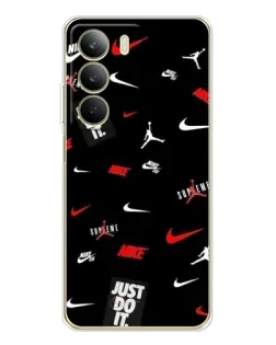 Чохол для Realme C71 з картинкою «Nike Mix Pattern»
