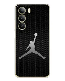 Чохол для Realme C71 з картинкою «Jordan Dark Carbon»