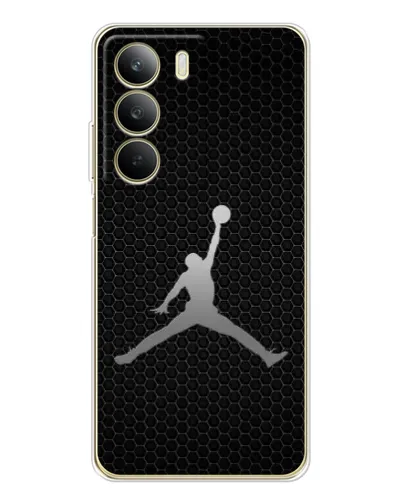 Чохол для Realme C71 з картинкою «Jordan Dark Carbon» Чохол для Realme C71 з картинкою «Jordan Dark Carbon»
