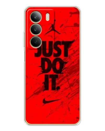 Чохол для Realme C71 з картинкою «Nike Just Do It» Чохол для Realme C71 з картинкою «Nike Just Do It»