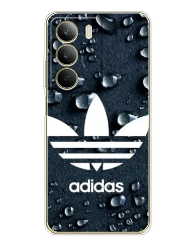 Чохол для Realme C71 з картинкою «Adidas Trefoil Blue»