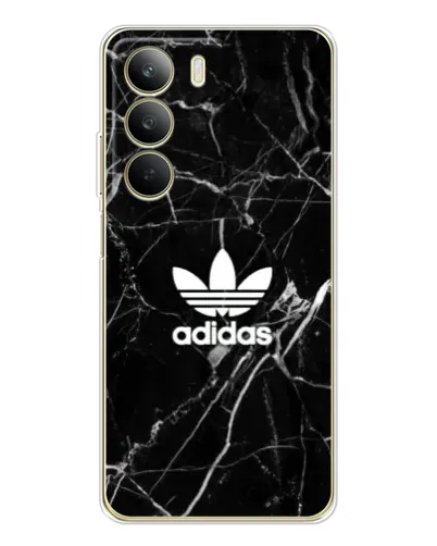 Чохол для Realme C71 з картинкою «Білий мармур Adidas»