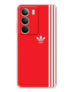 Чохол для Realme C71 з картинкою «Червоний мінімалізм Adidas»