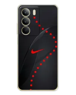 Чохол для Realme C71 з картинкою «Абстрактний дизайн Nike»
