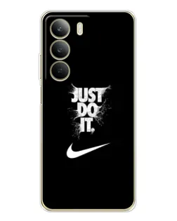 Чохол для Realme C71 з картинкою «Текстовий принт Nike»