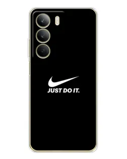 Чохол для Realme C71 з картинкою «Мінімалізм від Nike»