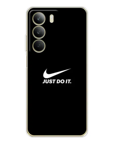Чохол для Realme C71 з картинкою «Мінімалізм від Nike»