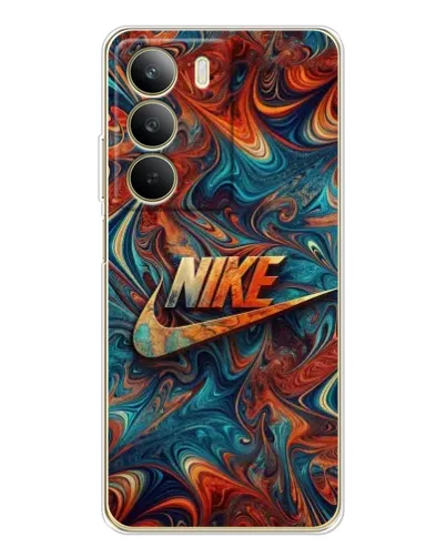 Чохол для Realme C71 з картинкою «Nike в абстракції»