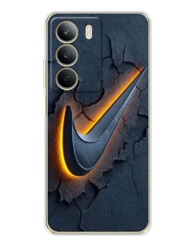 Чохол для Realme C71 з картинкою «Об'ємний логотип Найк»