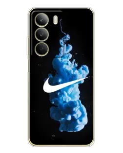 Чохол для Realme C71 з картинкою «Nike та синій дим»