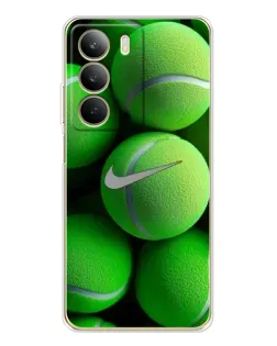 Чохол для Realme C71 з картинкою «Тенісні м'ячі Найк»