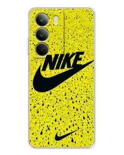 Чохол для Realme C71 з картинкою «Жовтий текстурний Nike»