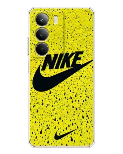 Чохол для Realme C71 з картинкою «Жовтий текстурний Nike»