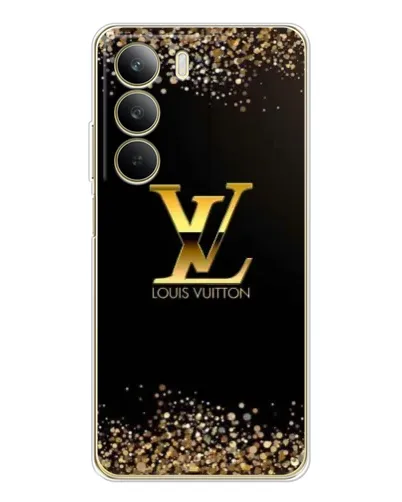 Чохол для Realme C71 з картинкою «LV — золоті іскри»