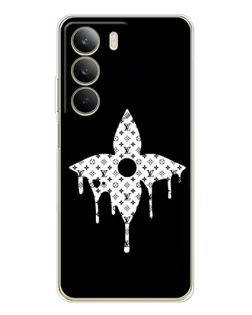 Чохол для Realme C71 з картинкою «Квіткова монограма»