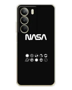 Чохол для Realme C71 з картинкою «NASA — технічний принт»