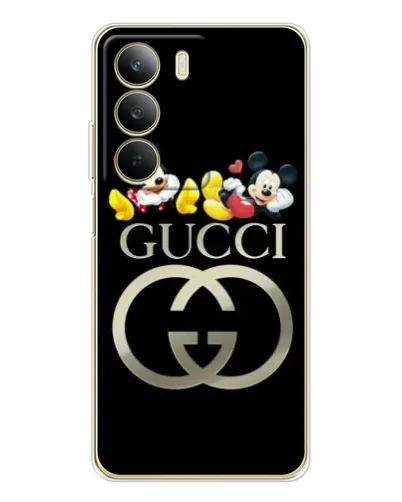 Чехол для Realme C71 с картинкой «Gucci — герои Disney»