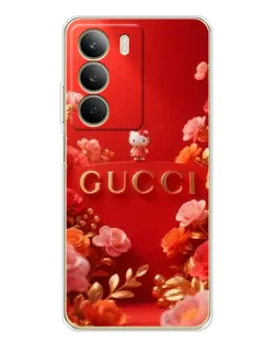 Чехол для Realme C71 с картинкой «Gucci — золотой сад»