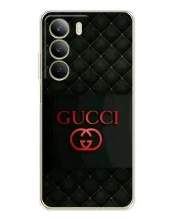 Чехол для Realme C71 с картинкой «Gucci — стеганый черный»
