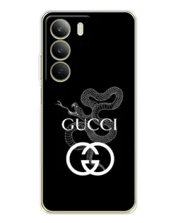 Чехол для Realme C71 с картинкой «Gucci — серебряная змея»