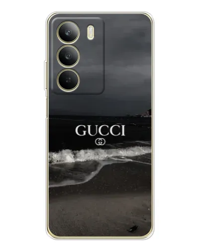 Чехол для Realme C71 с картинкой «Gucci — морской прибой»