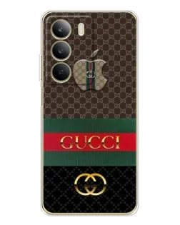 Чехол для Realme C71 с картинкой «Gucci — брендированный десерт»