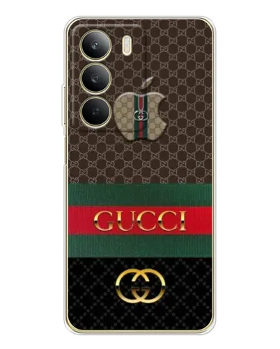 Чехол для Realme C71 с картинкой «Gucci — брендированный десерт»