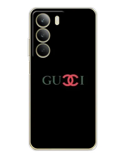 Чехол для Realme C71 с картинкой «Gucci — красный градиент»