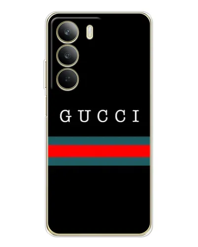 Чехол для Realme C71 с картинкой «Gucci — красный пояс»