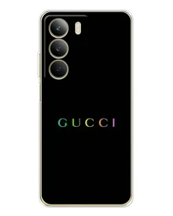 Чехол для Realme C71 с картинкой «Gucci — неоновый минимализм»