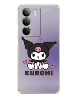 Чохол для Realme C71 з картинкою «Kuromi — фіолетовий арт»