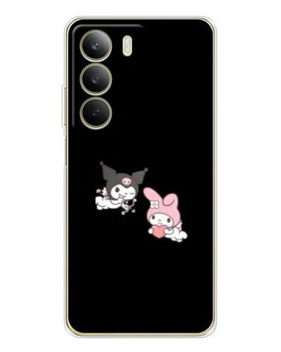 Чохол для Realme C71 з картинкою «My Melody та Kuromi»