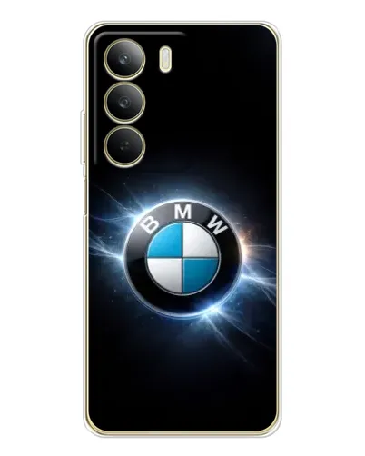 Чохол для Realme C71 з картинкою «BMW — неонове сяйво» Чохол для Realme C71 з картинкою «BMW — неонове сяйво»