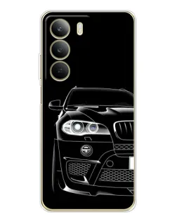 Чохол для Realme C71 з картинкою «Темний силует BMW»