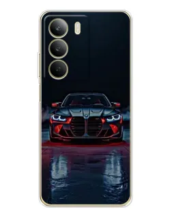 Чохол для Realme C71 з картинкою «BMW на мокрій дорозі»