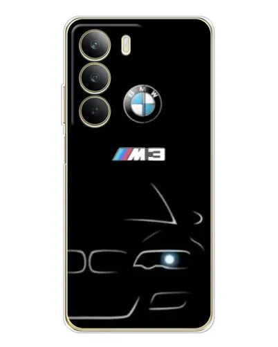 Чохол для Realme C71 з картинкою «Мінімалістичний принт BMW M3» Чохол для Realme C71 з картинкою «Мінімалістичний принт BMW M3»