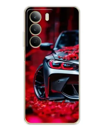 Чохол для Realme C71 з картинкою «Спортивна BMW та квіти» Чохол для Realme C71 з картинкою «Спортивна BMW та квіти»