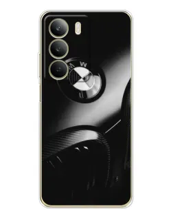 Чохол для Realme C71 з картинкою «Емблема BMW — макро»
