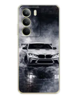 Чохол для Realme C71 з картинкою «BMW крізь туман»