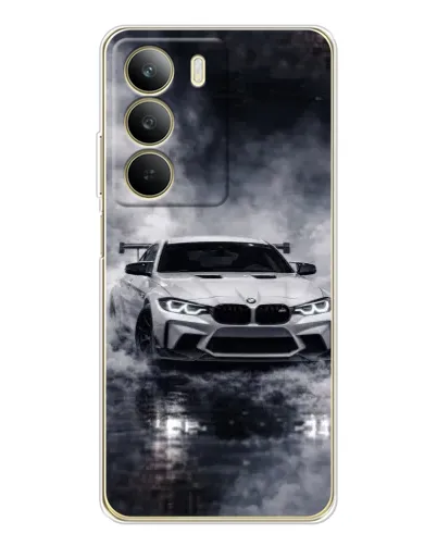 Чохол для Realme C71 з картинкою «BMW крізь туман» Чохол для Realme C71 з картинкою «BMW крізь туман»