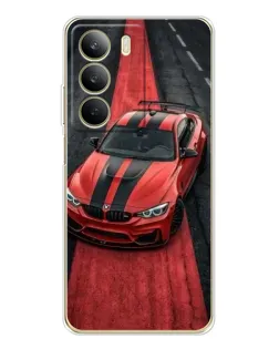 Чохол для Realme C71 з картинкою «BMW на червоній доріжці»