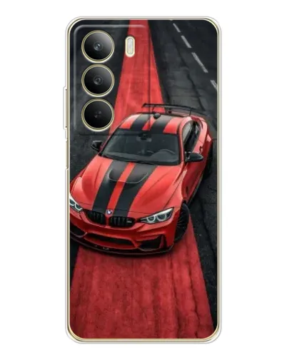 Чохол для Realme C71 з картинкою «BMW на червоній доріжці» Чохол для Realme C71 з картинкою «BMW на червоній доріжці»