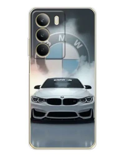 Чехол для Realme C71 с картинкой «BMW в белом дыму» Чехол для Realme C71 с картинкой «BMW в белом дыму»
