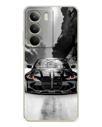 Чехол для Realme C71 с картинкой «BMW — акварельный дрифт» Чехол для Realme C71 с картинкой «BMW — акварельный дрифт»